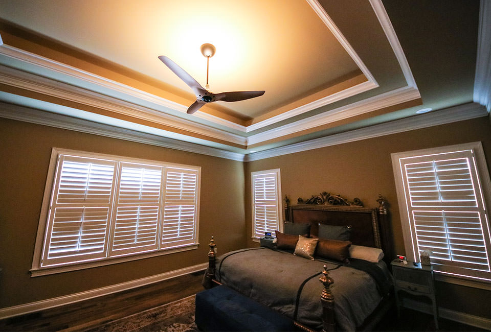 Haiku ceiling fan with uplight